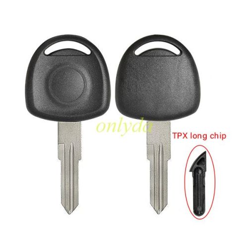 Opel transponder key shell with right blade (can put TPX long chip） （no logo)