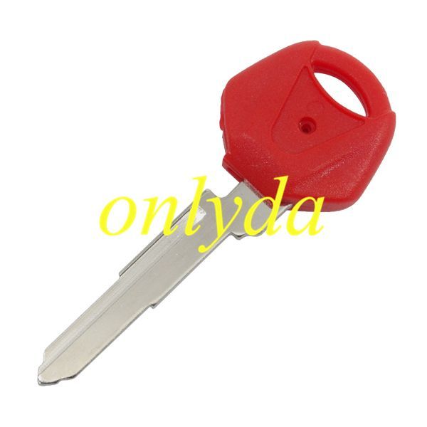 For yamaha motorcycle transponder key blank （red) with right blade