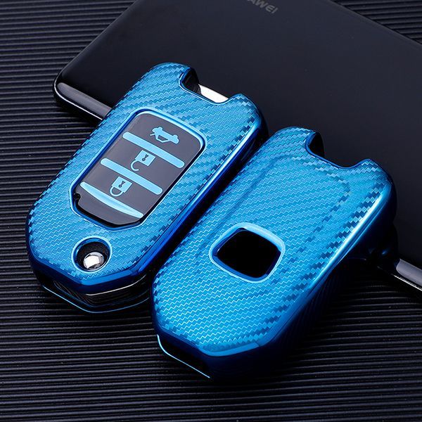 Honda 3 button TPU protective key case,please choose the color