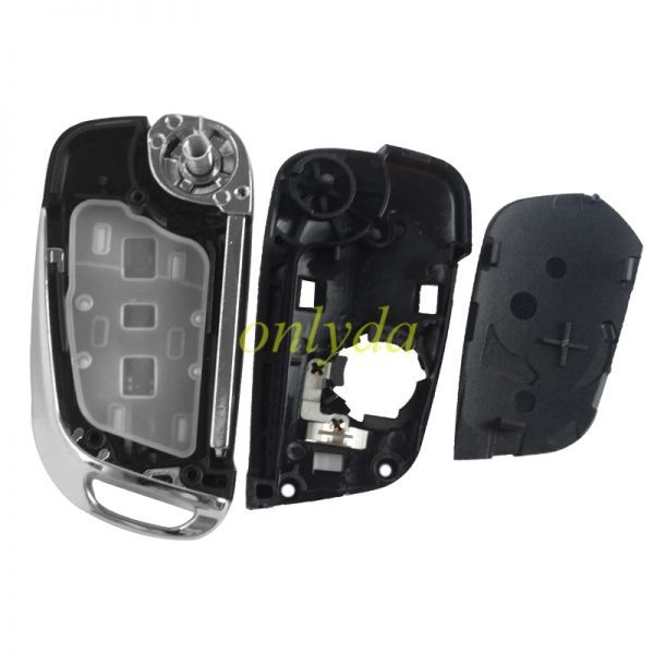For modified peugeot replacement key shell with 2 button with VA2T blade