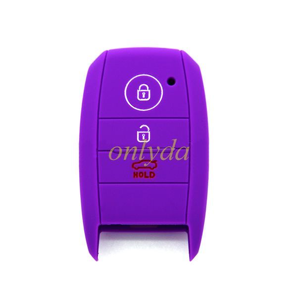 Kia 2+1 button silicon case （ Please choose the color)