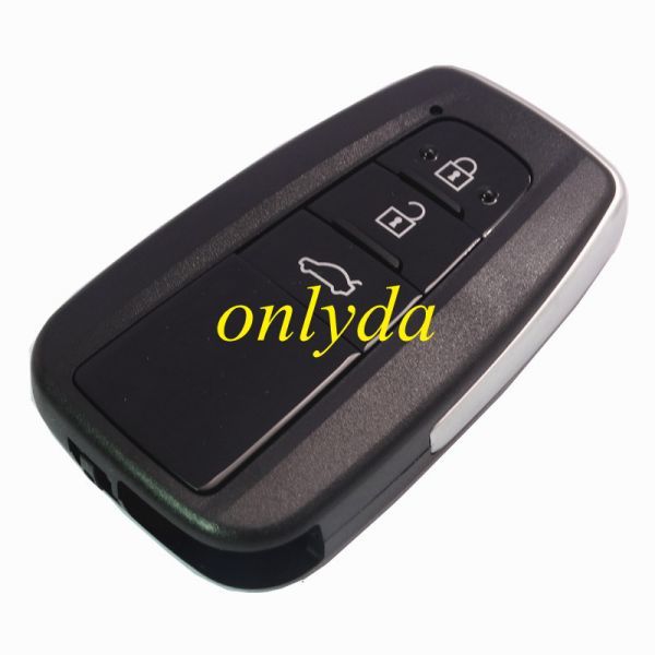 3 button remote key blank with blade, the blade switch on the front-shell-part