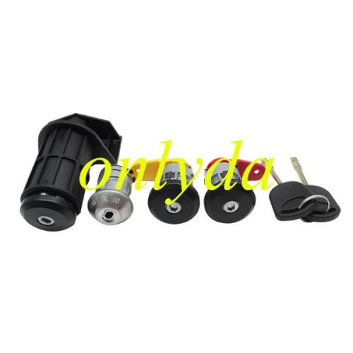 For Ford carnival full set lock with left door lock, right door lock,igntion lock and trunk lock
