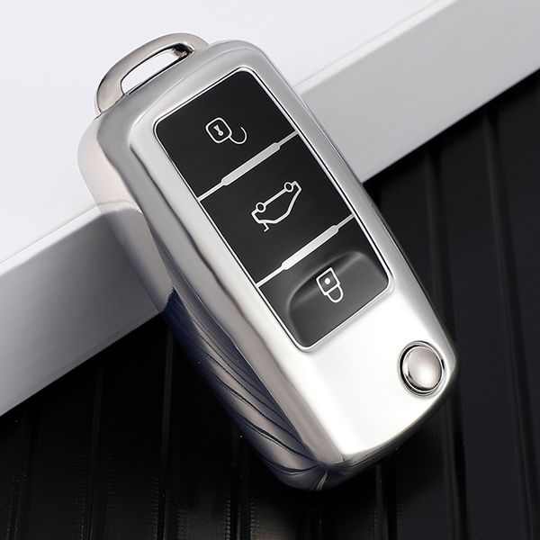 VW 3 button TPU protective key case please choose the color