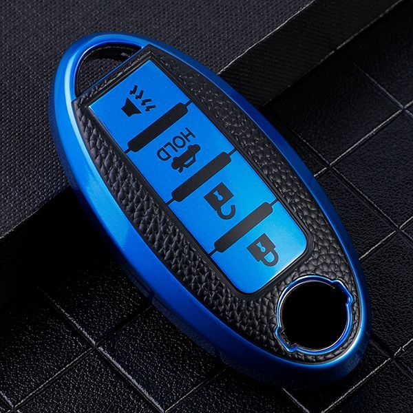 Nissan 4 button TPU protective key case please choose the color