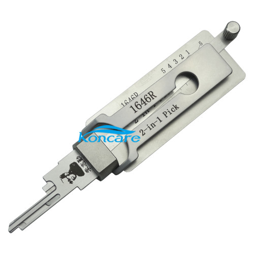 1646R lishi 2 in 1 decode and lockpick tools for mailbox
