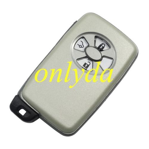 For Toyota 3 button remote key shell with key blade