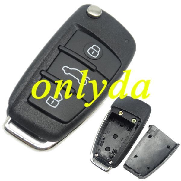 For Audi style diy remote key shell