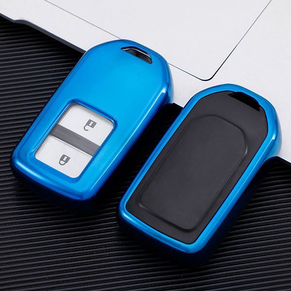 for Honda TPU protective key case black or red color, please choose