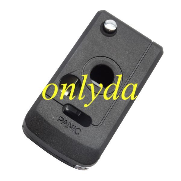 For honda modified 2+1 button remote key blank