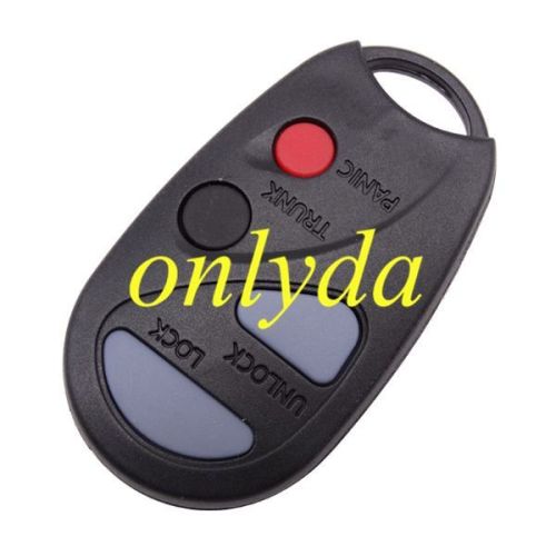 For nissan A33 remote key blank without battery part