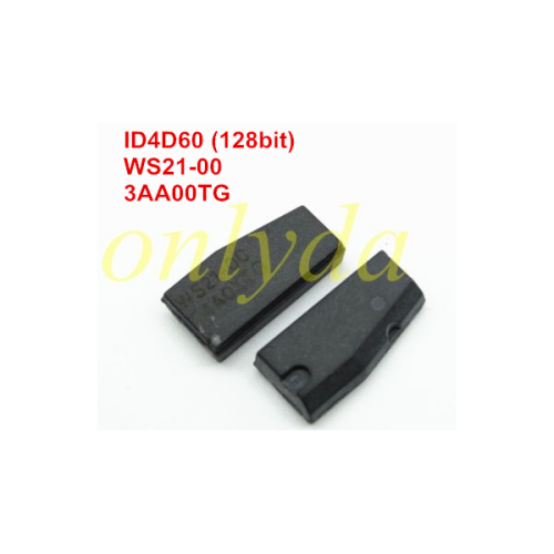 new ID4D60 (T16) Carbon Transponder (128bit) WS21-00 3AA00TG