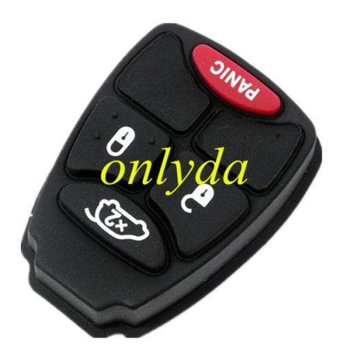 For Chrysler remote key 4 button pad