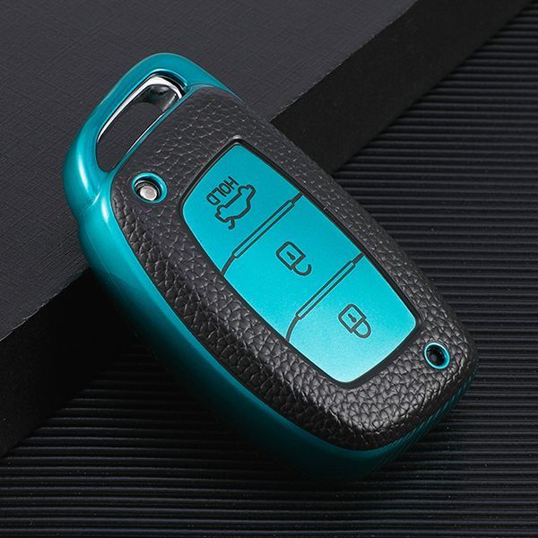 Hyundai 3 button TPU protective key case,please choose the color