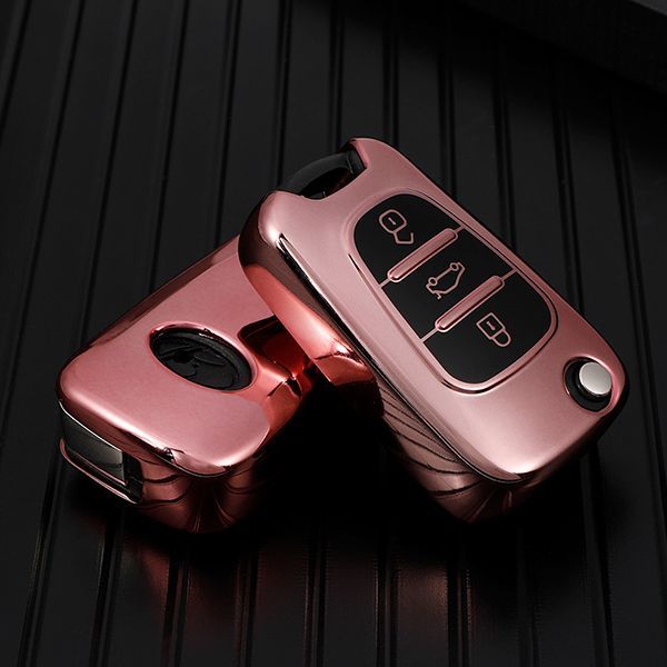 Hyundai ix35 3 button TPU protective key case,please choose the color