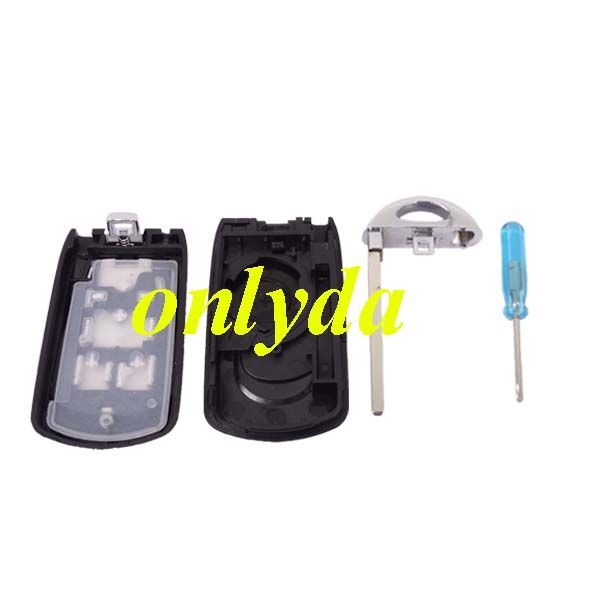 For Buick modified 3+1 button key blank keyless model