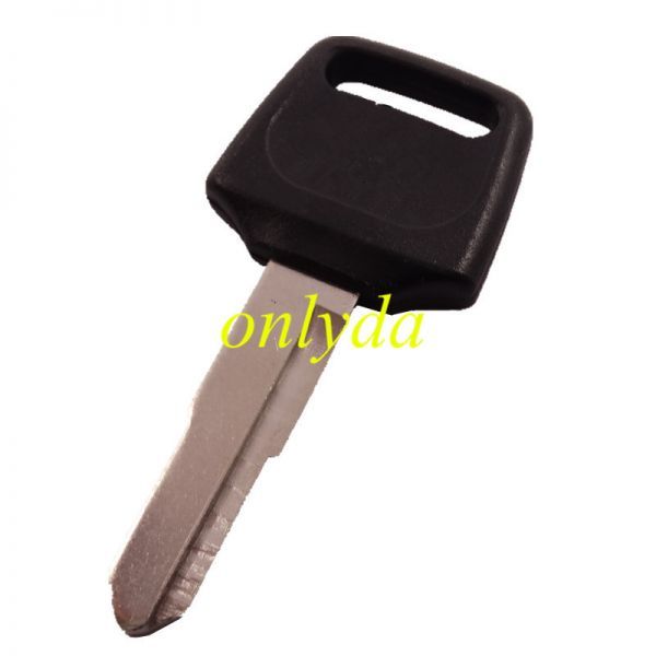 Motorcycle key blank with left blade