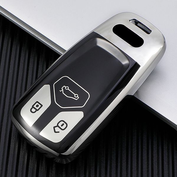 Audi A4L,Q5L,RS43 button TPU protective key case,please choose the color