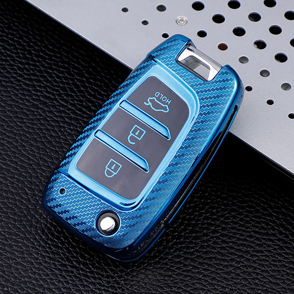 Hyundai Elantra TPU protective key case, Transparent button, please choose the color