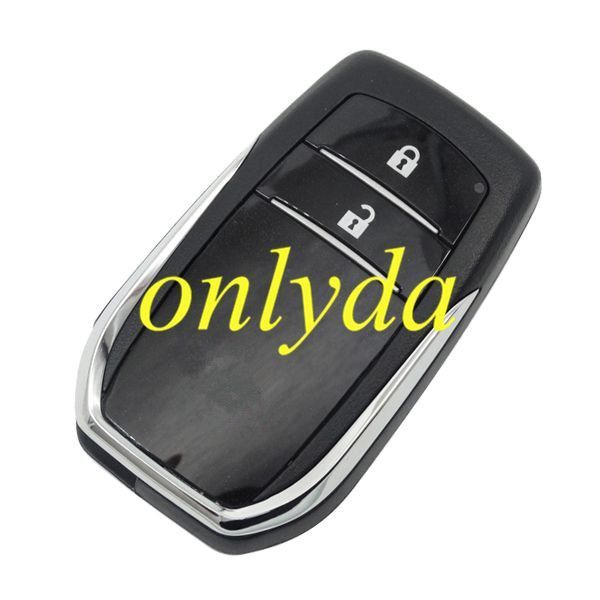 For Toyota 2 button remote key blank with toyota