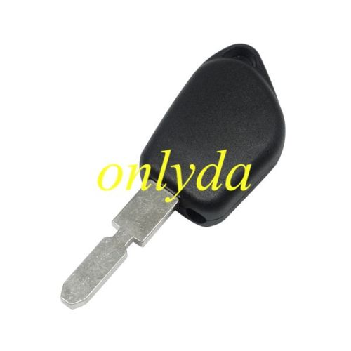 For Peugeot 1 button remote key blank with 4 track blade (without ) with led light hole