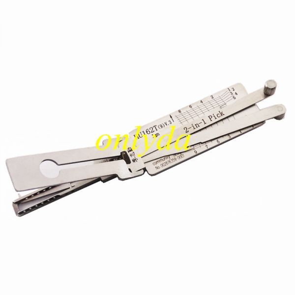 HU162T(9) Lishi 2 In 1 decoder tool only for ignition lock