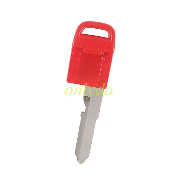 For yamaha motorcycle transponder key blank with right blade (red)