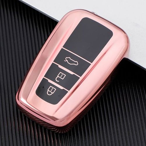 Toyota 3 button TPU protective key case please choose the color