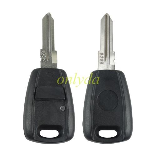 1 button remote key blank in black color (Can put TPX long chip inside)