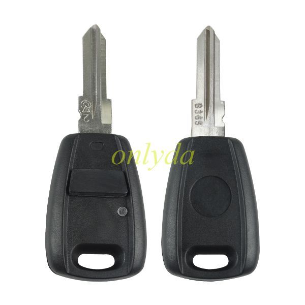 1 button remote key blank in black color (Can put TPX long chip inside)