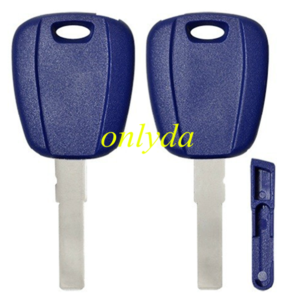 Transponder key blank -(can put TPX long chip and Ceramic chip) blank color is blue with SIP22 blade NO LOGO