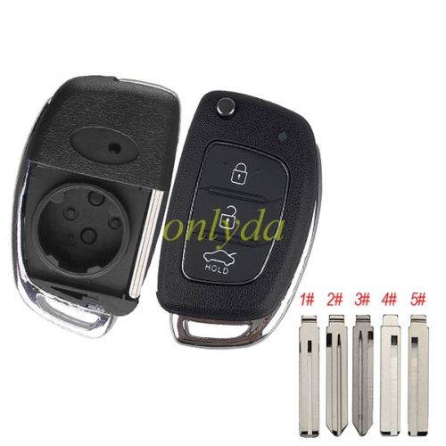3 button remote key blank ，please choose the blade