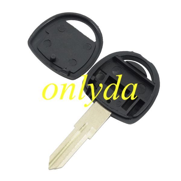 For Chevrolet transponder key shell with left blade