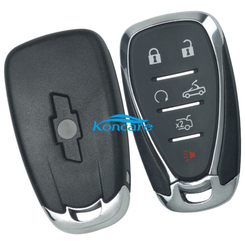 Chevrolet 5+1 button remote key blank