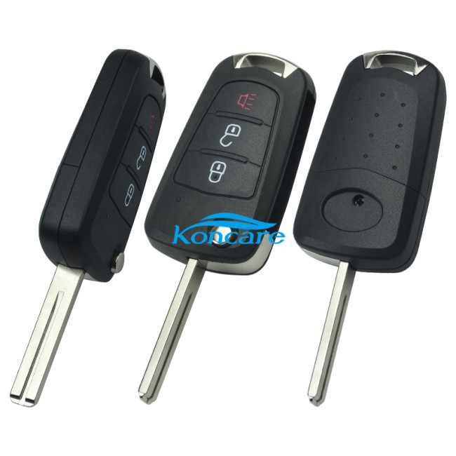 Great Wall 2+1 button remote key shell