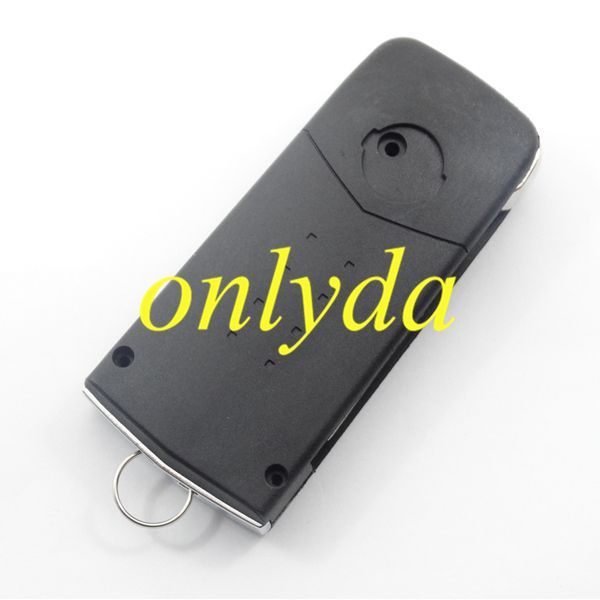 For Nissan 3 button flip remote key blank