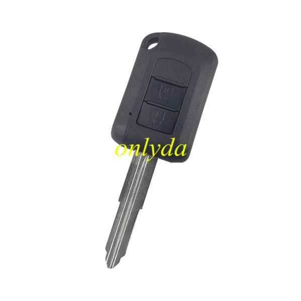 2 button remote key blank with right blade