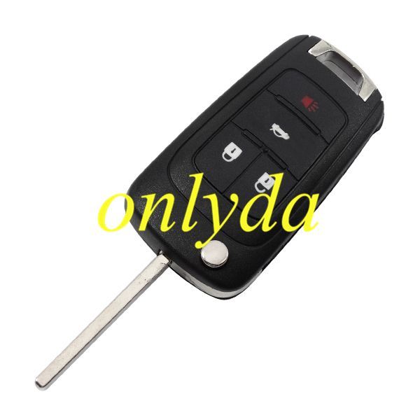 For Opel 3+1 button remote key blank with panic