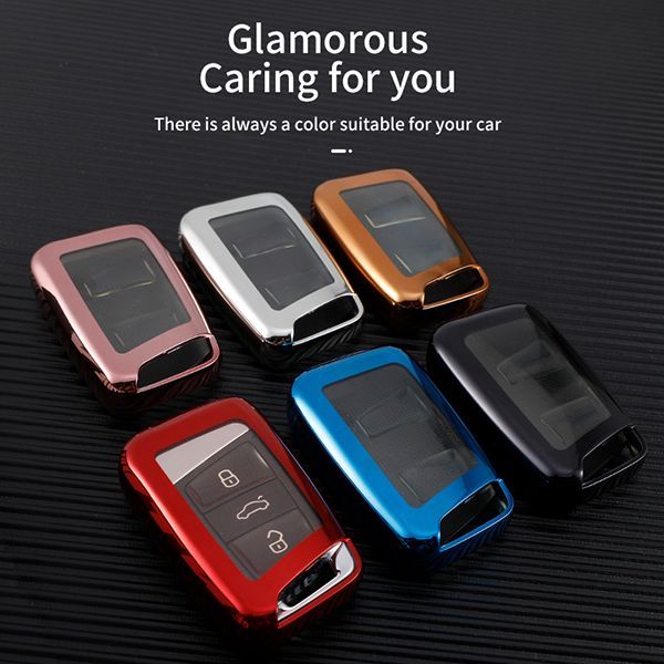 New Magotan New Passat TPU protective key case black or red color, please choose the color