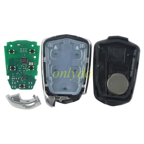 Cadillac model 4+1 button KYDZ universal remote key pcf7942 HITAG2 46 chip 433mhz