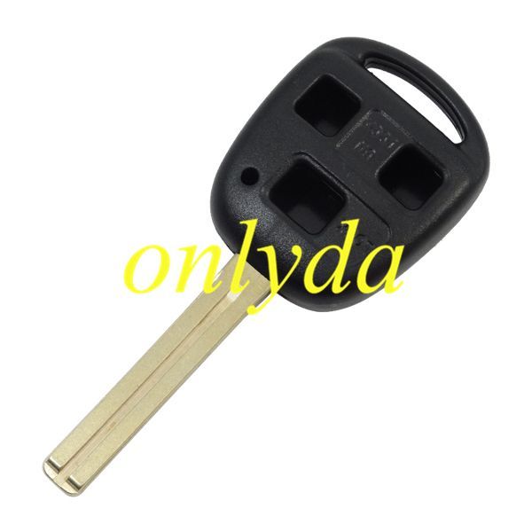 For Lexus TOY40 (long blade)3 button remote key blank