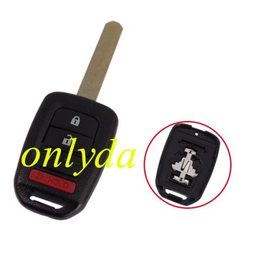 For Honda 2+1 button key blank