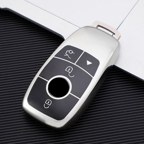 Benz 4 button TPU protective key case,please choose the color