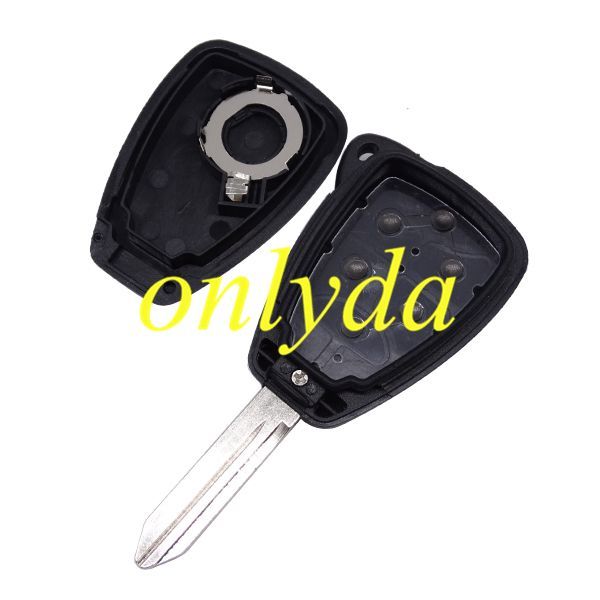 For Chrysler Dodge Jeep 2+1-Button Remote Head Key Shell