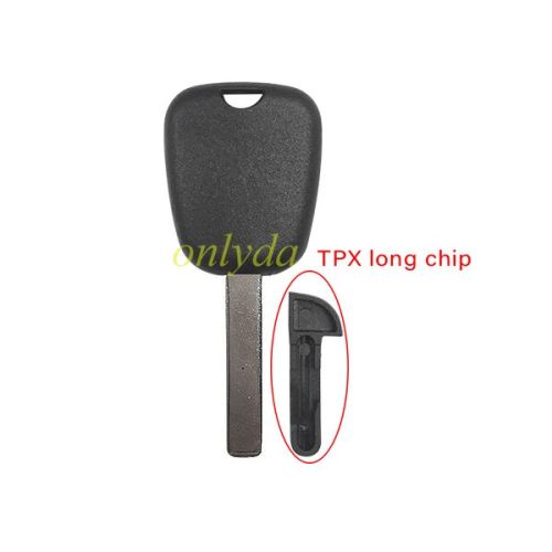Peugeot transponder key blank (can put TPX long chip )