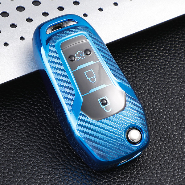 Ford TPU protective key case , transparent button , please choose the color