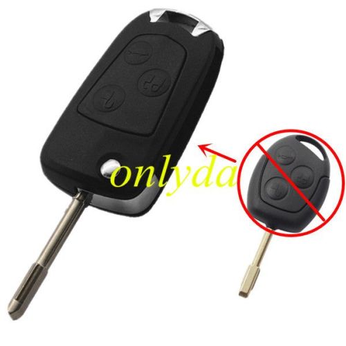 For ford Mondeo 3 button modify remote key shell