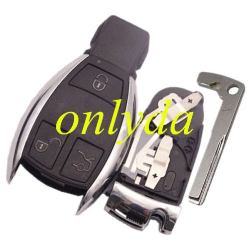 For Benz 3 button remote key blank