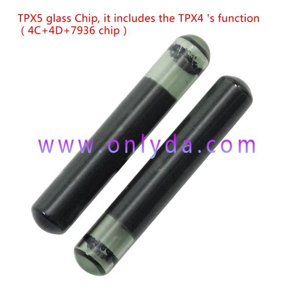 Original Transponder chip crystal JMA TPX5 Cloner chip chip-039C