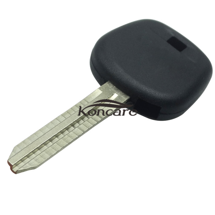 Toyota transponder key blank Toy43 blade with logo with carbon chip part